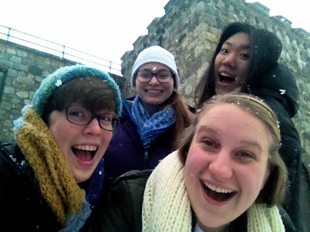 My own SBIP group, sightseeing in Haverhill.  Photo credit to Lauren, the group leader.